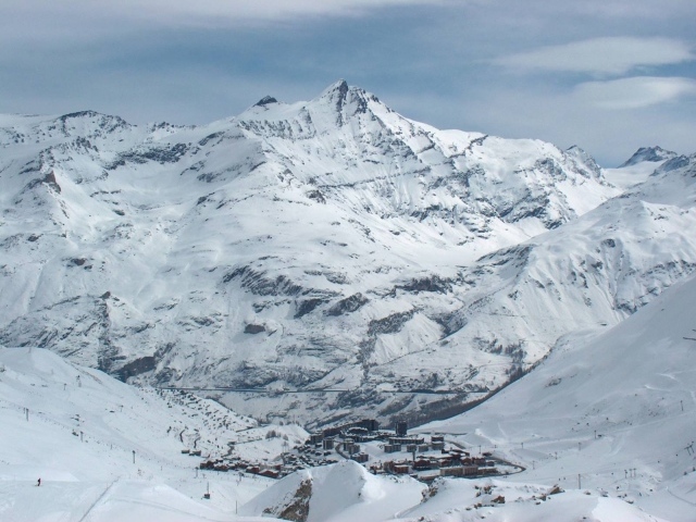 Альпы на горнолыжном курорте Тинь, Франция