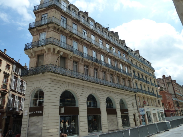 Красивое здание в Эльзасе, Франция