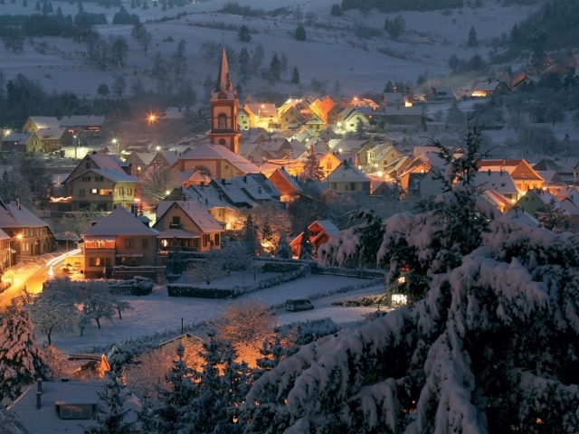 Рождество в Эльзасе, Франция