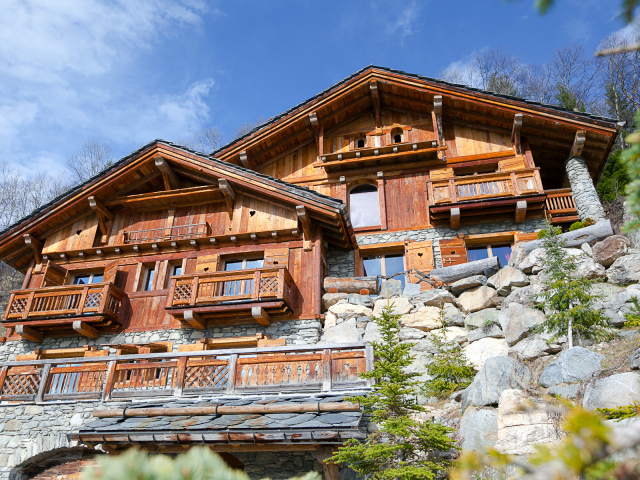 Уютный дом на горнолыжном курорте Мерибель, Франция