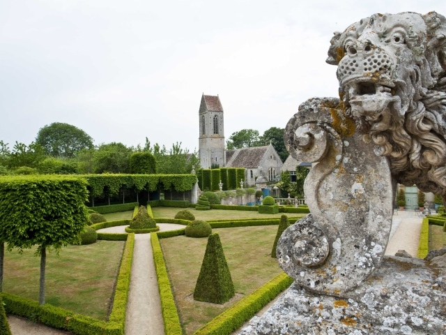 Парк в Нормандии, Франция