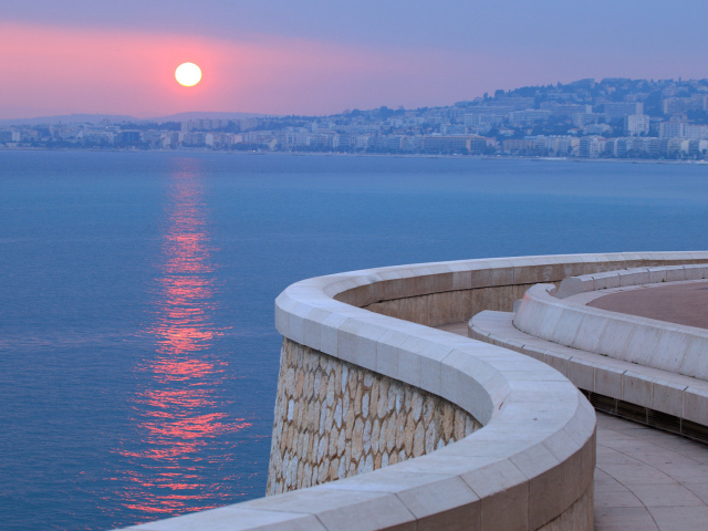 Закат на Лазурном берегу, Франция