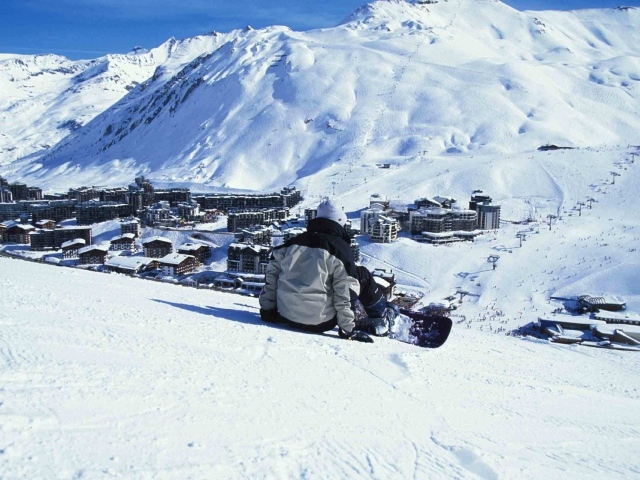 Зимний отдых  на горнолыжном курорте Тинь, Франция