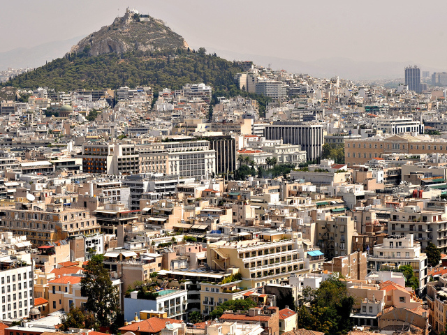 Гора в Афинах