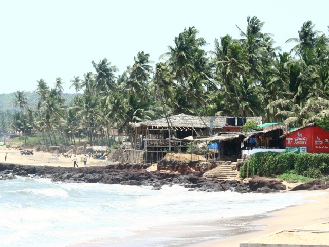 Отпуск на пляжах в Анджуне