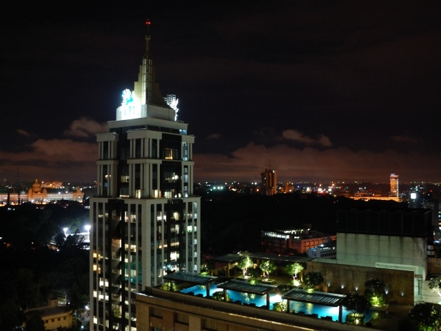 Красивый ночной Бангалор