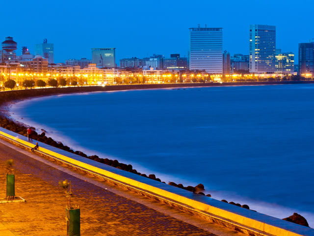 Набережная в Мумбае