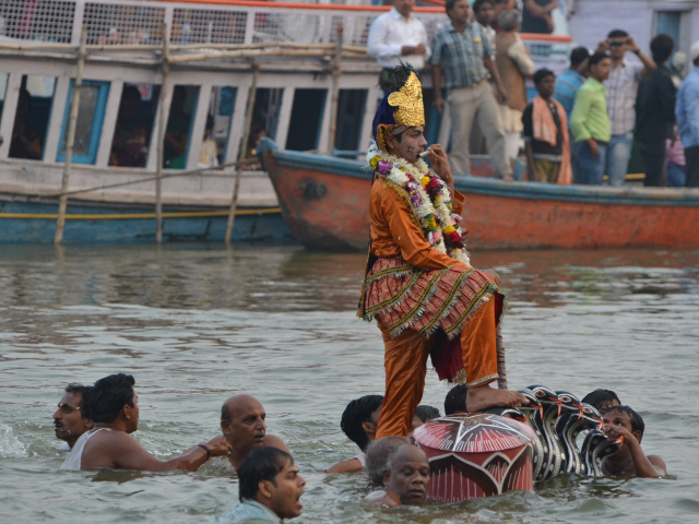 Фестиваль в городе Варанаси