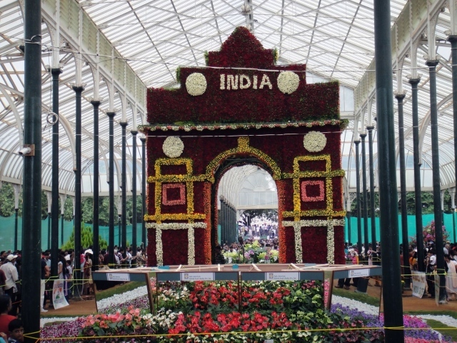 Шоу цветов в Бангалоре