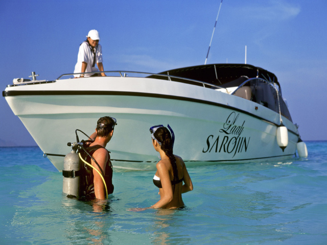 Туристы на Андаманских островах