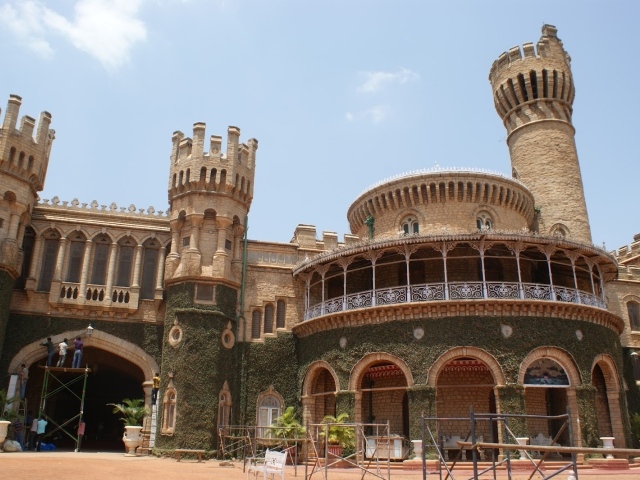 Необычный замок в Бангалоре