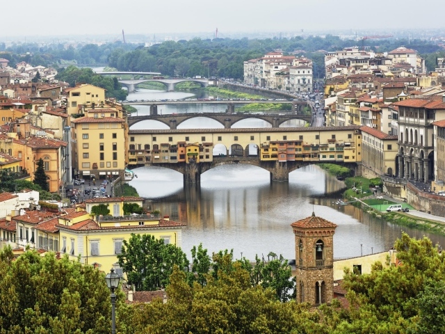 Мосты во Флоренции, Италия