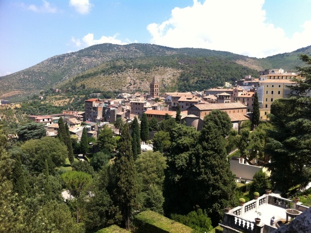 Город в Тиволи, Италия