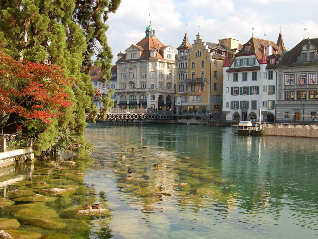 Набережная во Флоренции, Италия