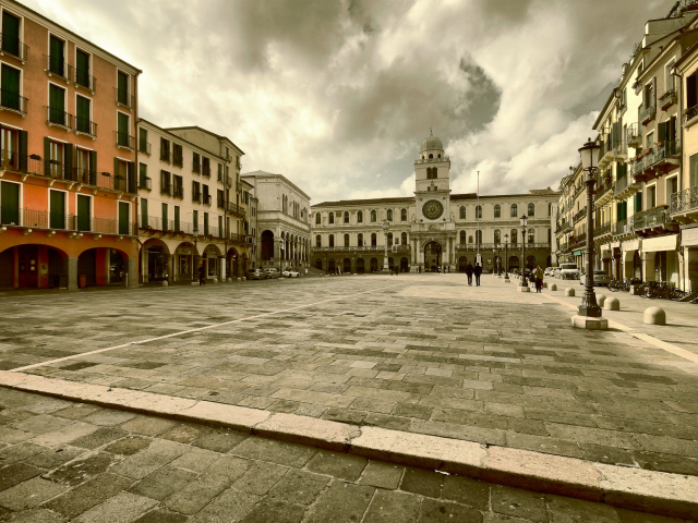 Главная площадь в Падуе, Италия