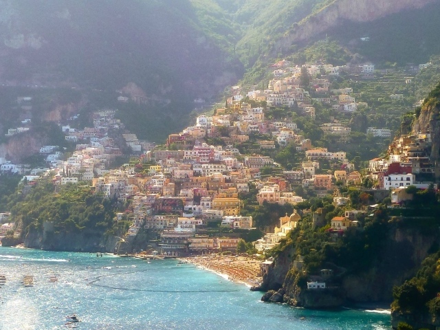 Город-курорт Позитано, Италия