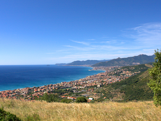 Курорт в Пьетра Лигуре, Италия