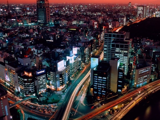Ночь в Токио