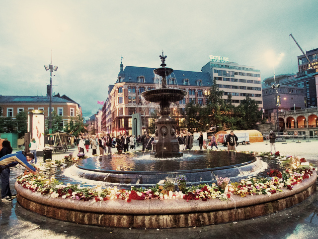 Фонтан в Осло