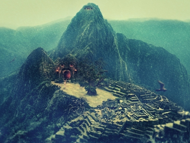 Древний храм в Перу