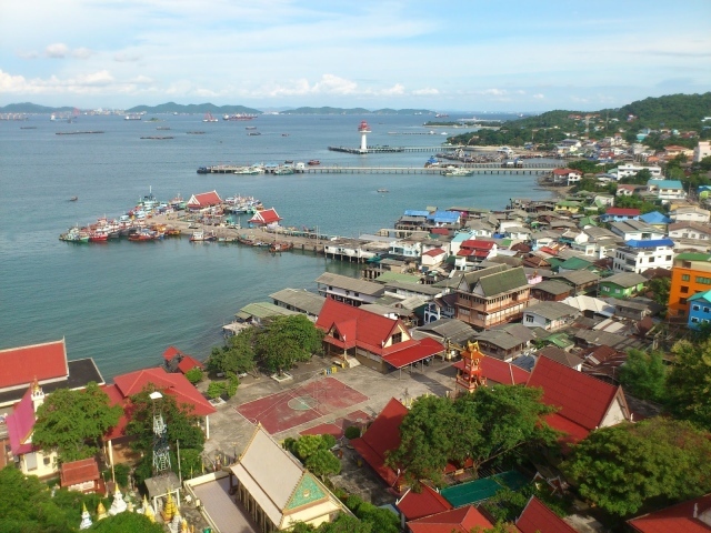 Город на острове Чанг, Таиланд