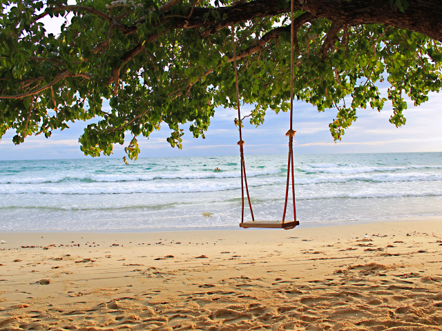 Золотой пляж на острове Самет, Таиланд