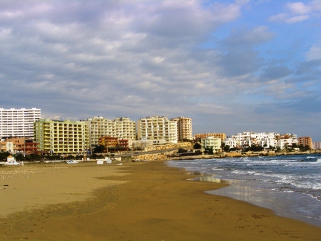Пляж в Мерсине, Турция