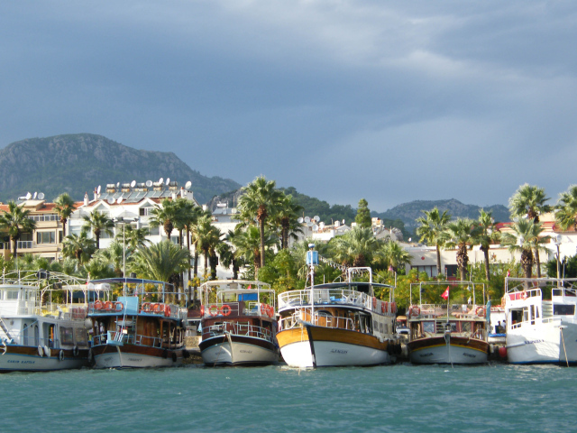 Побережье в Мармарис, Турция