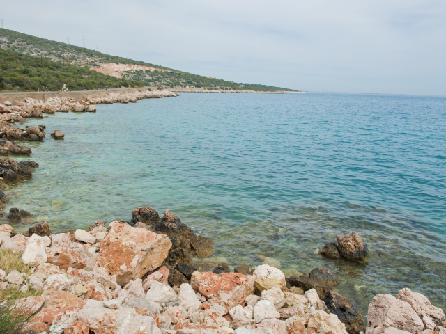 Дикий пляж в окрестностях Мерсина, Турция