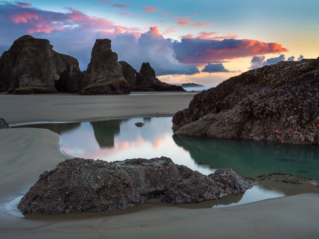 Побережье возле города Бэндон, США