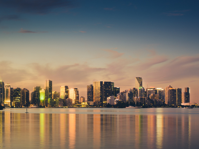 Центр города Майами, США