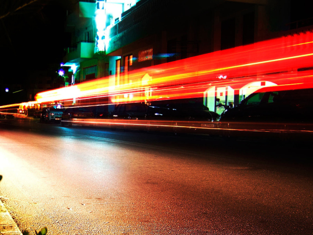 Ночное движение в Майами