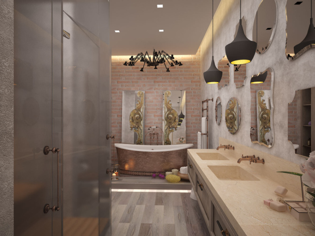 Красивая ванная