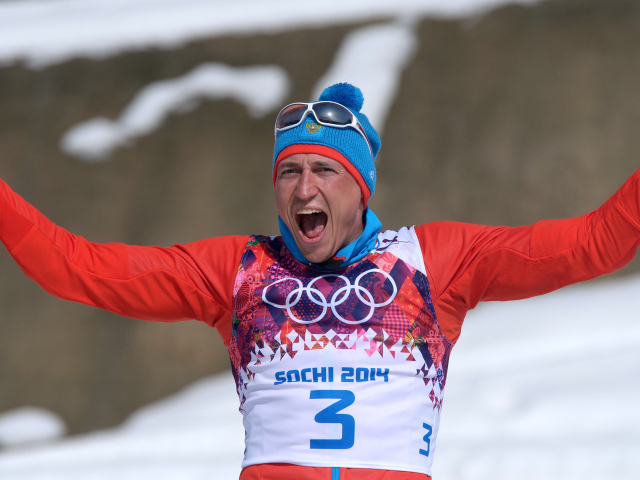 Александр Легков из России золотая медаль в Сочи 2014 год