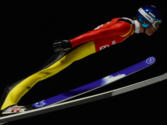 Андреас Веллингер немецкий прыгун с трамплина обладатель золотой медали в Сочи