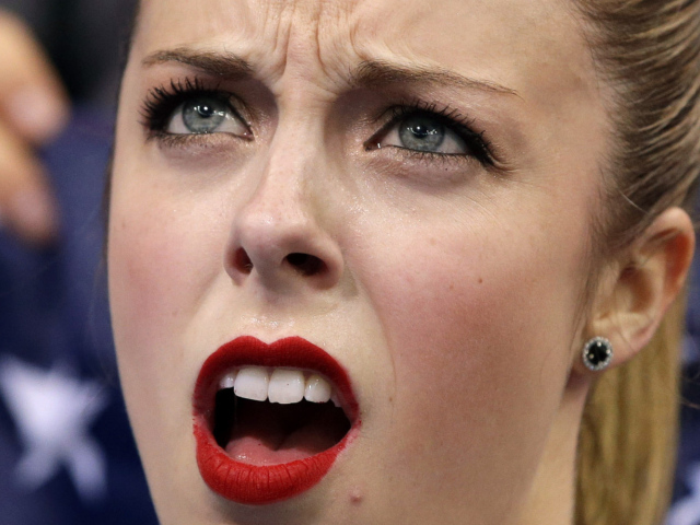 Эшли Вагнер из США бронзовая медаль на олимпиаде в Сочи 2014 год