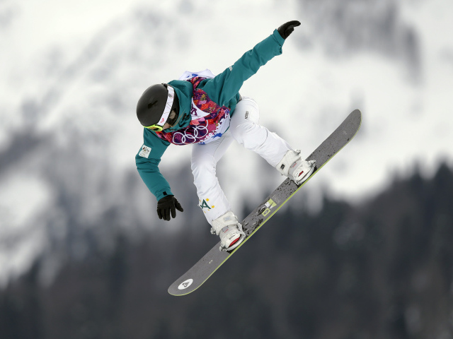 Австралийская сноубордистка Тора Брайт на олимпиаде в Сочи