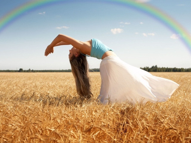 Балерина в поле