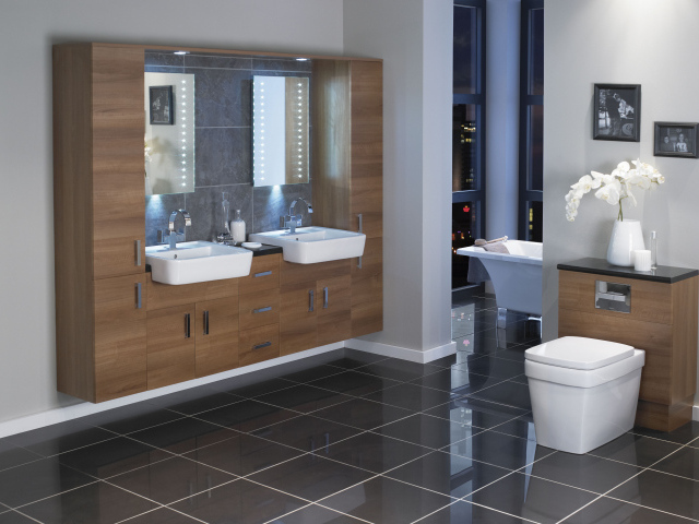 Ванная из двух комнат