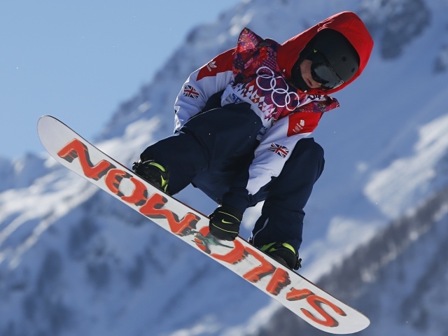 Британский сноубордист на Олимпиаде в Сочи