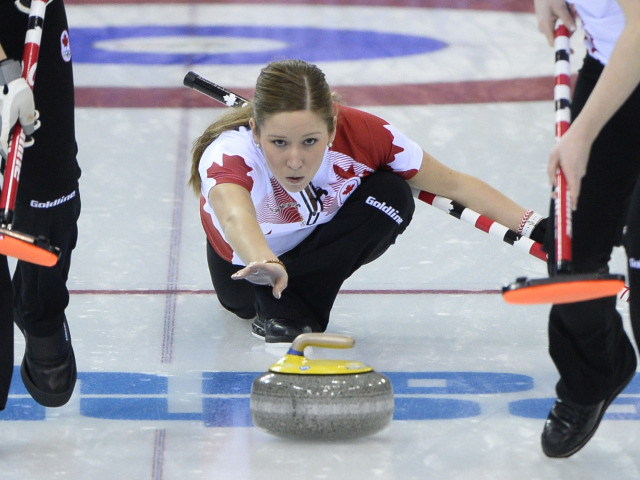 Обладательница золотой медали канадская женская сборная в дисциплине керлинг на олимпиаде в Сочи