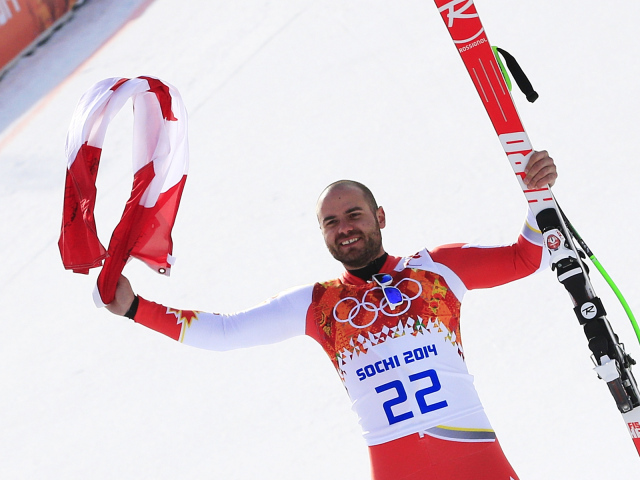 Канадский лыжник Ян Худек обладатель бронзовой медали