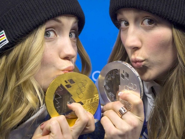 Желанные медали в руках на Олимпиаде в Сочи