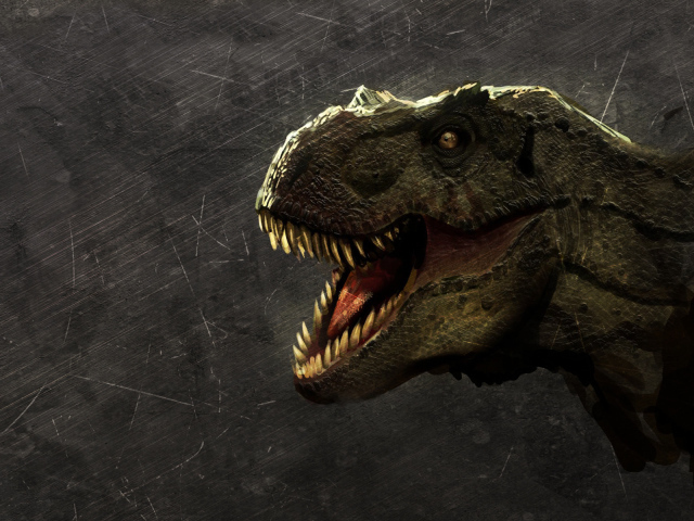 Голова динозавра