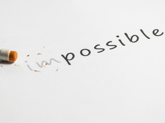 Сотри мысли что это невозможно