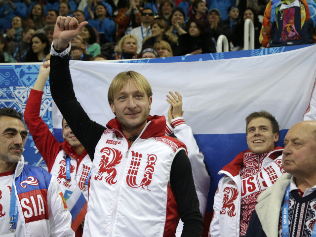 Евгений Плющенко золотой медалист на Олимпиаде в Сочи