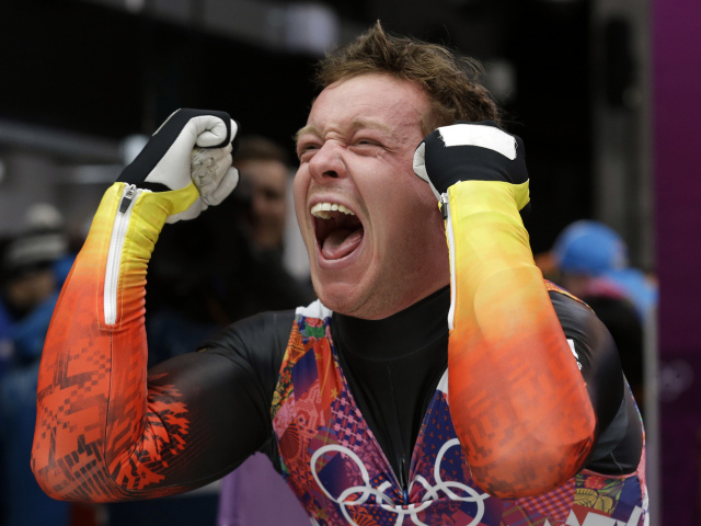 Феликс Лох Германия санный спорт золотой медалист на Олимпиаде в Сочи