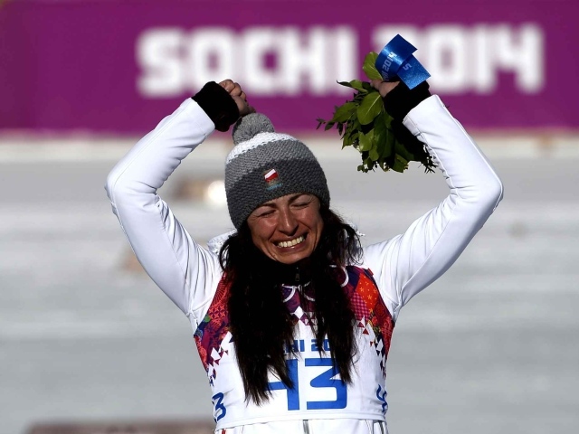 Юстина Ковальчик из Польши золотая медаль в Сочи 2014 год