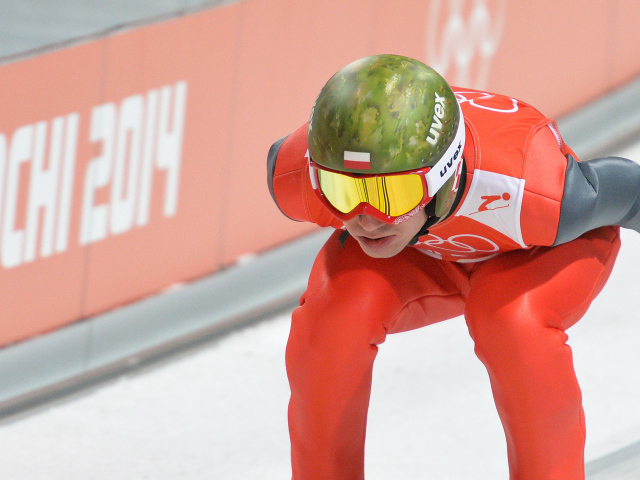 Камил Стох Польша прыжки на лыжах с трамплина на Олимпиаде в Сочи