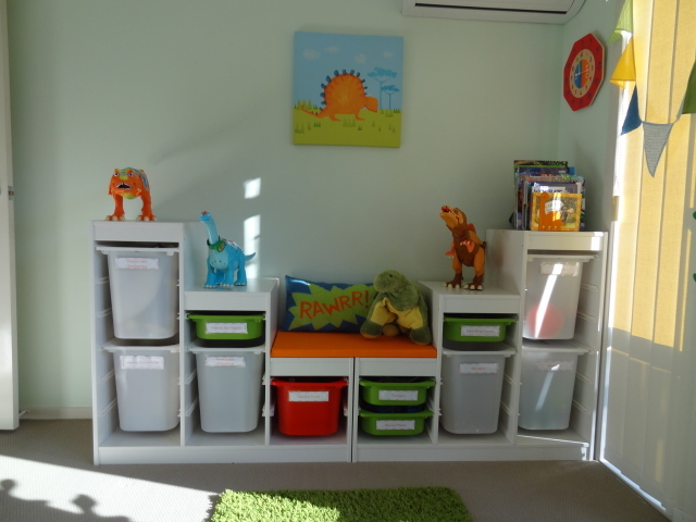 Хранение игрушек в детской комнате